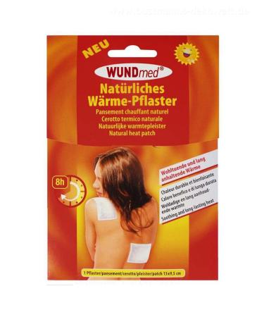 24 x Wundmed heat patches pain patches heat pad 13cm x 9.5cm