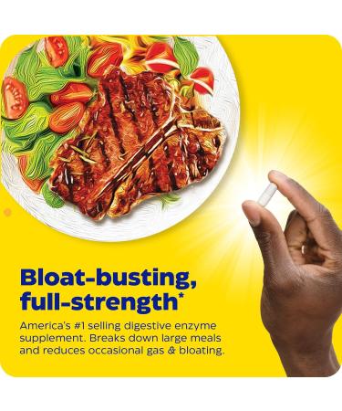 Enzymedica Digest Gold + ATPro Maximum Strength Enzyme Formula Prevents Bloating and Gas 14 Key Enzymes Including Amylase Protease Lipase and Lactase 21 Capsules (FFP) - Buy Online on GoSupps.com