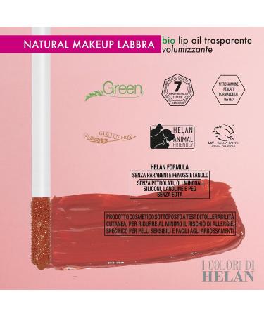 Helan Helan Colors - Long-lasting liquid lipstick luminous non-sticky lip gloss moisturizing lip balm action with castor oil and shea butter. - Buy Online on GoSupps.com