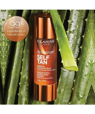 Clarins Self Tanning Body Booster Drops - Long-Lasting Natural Tan - Hydrating Formula - 99% Natural Ingredients - 1 Oz - Buy Online on GoSupps.com