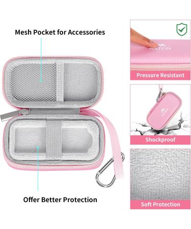 MATEIN Heart Monitor Case for AliveCor KardiaMobile Heart Monitor Personal EKG/KardiaMobile 6-Lead Rate Monitoring Devices Heart Rate Monitor Storage Bag Carrying Hard Travel Case Pink - Buy Online on GoSupps.com