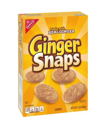 Ginger Snaps Cookies - Set of 6, 16 oz Boxes | Delicious and Crunchy Snack Option - Buy Online on GoSupps.com