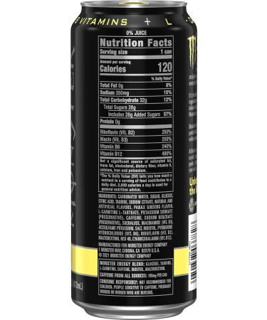Monster Energy Reserve White Pineapple - 12 x 500ML - PMP 1.49 Pineapple 500 ml (Pack of 12) - Buy Online on GoSupps.com