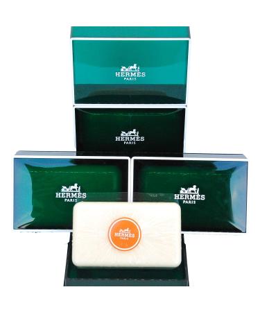 Herme s Eau d'Orange Verte Jumbo Soap - 5.2oz - Gift Boxed Perfumed Soap - Buy Online on GoSupps.com