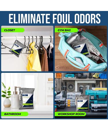 Nature Fresh Air Purifier Bags - Activated Charcoal Odor Absorbers for Home, Closet & Shoes - Buy Online on GoSupps.com