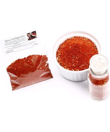  Feine W rze Spicy Extra Sharp BBQ Spices for Meat Fish & Chicken Grilling | Marinades & Sauces | 25g - Buy Online on GoSupps.com