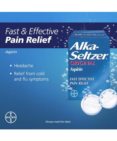 Alka-Seltzer XS Pain Relief Tablets - Pack of 20 (1 Pack) - Buy Online on GoSupps.com