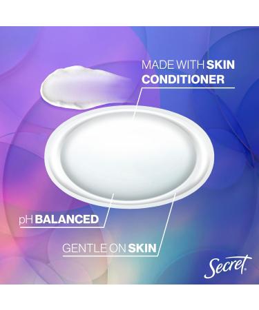 Secret Fresh Antiperspirant and Deodorant for Women 48hr Freshness Sweat & Odor Protection PH Balancing Minerals Invisible Solid Waterlily Scent 2.6 oz (Pack of 3) Waterlily 2.6 Ounce (Pack of 3) - Buy Online on GoSupps.com