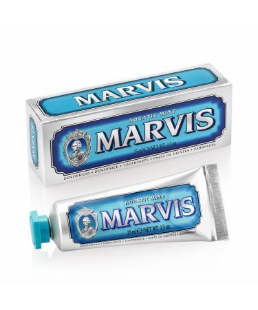 Marvis Aquatic Mint Toothpaste 1.3 1.3 oz 1.3 Ounce (Pack of 1)