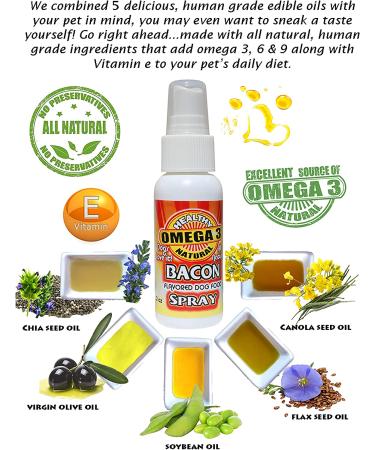 Delicious Flavored Omega 3 Dog Food Toppers - All Natural & Holistic - Buy Online on GoSupps.com