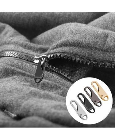 Buy Cobee 12-Piece Metal Zipper Pull Replacement Set | Durable Zipper Tabs for Suitcases & Coats | Removable Gripper Repair Fixers - Buy Online on GoSupps.com