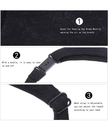 EXCEART 2pcs Tracheostomy Neck Stoma Protector Guard - Breathable Cover Shield for Laryngectomy - Home & Travel - Buy Online on GoSupps.com