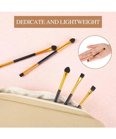 Tenare 24 Pcs Dual End Eyeshadow Smudge Brush Set - 2 in 1 Makeup Applicators for Blending & Concealing - Soft Black Cosmetic Brushes for Women - Buy Online on GoSupps.com