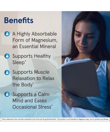 Jarrow Formulas Magnesium Glycinate Veggie Capsules - 360 mg Magnesium per Serving Supports Relaxation and Healthy Sleep 90 Count 30 Day Supply 90 Count (Pack of 1) - Buy Online on GoSupps.com