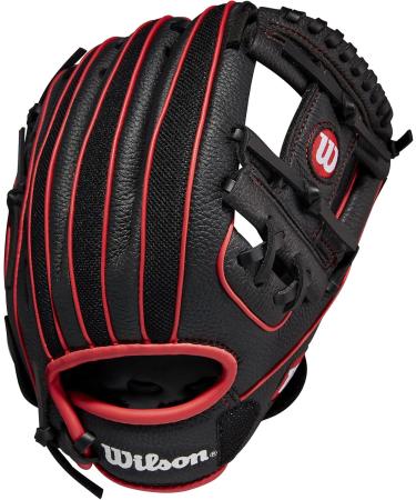 WILSON 2022 A200 EZ Catch Baseball Glove - 10 Right Hand Throw - Black/Red - International Shipping Available - Buy Online on GoSupps.com