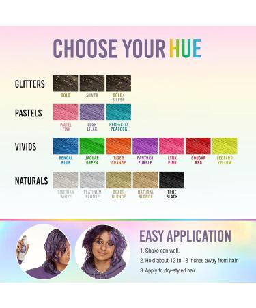 Punky Pastel Temporary Hair Color Spray Lush Lilac 3.5 oz 1-Pack 3.5 Ounce (Pack of 1) Lush Lilac - Buy Online on GoSupps.com