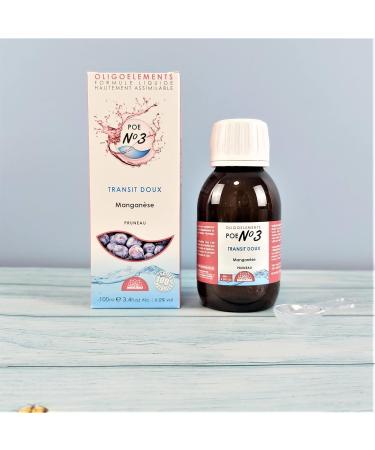 POE No. 3 Preparation of trace elements Manganese Plum 100 ml Bioligo - Buy Online on GoSupps.com