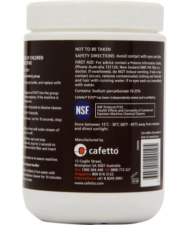 Cafetto Organic Evo Cleaning Powder 1000 g - Buy Online on GoSupps.com