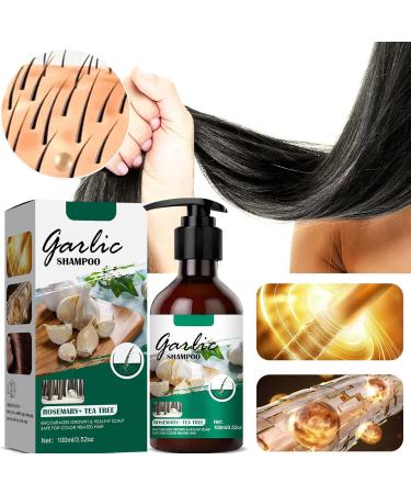 ANCHORAGE Garlic Shampoo 100ml AntiHair Loss Shampoo with Organic Oil Men Plant Extract Itch Relief Dandruff Removal Hair Loss Treatment - Buy Online on GoSupps.com