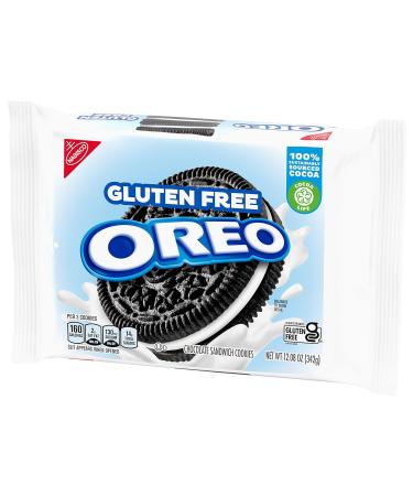 OREO Gluten Free Chocolate Sandwich Cookies 12-Pack - 12.08 oz - New - Buy Online on GoSupps.com