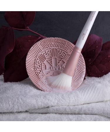 Luvia Silicone Makeup Brush Cleaning Pad with Suction Cup - Effective Brush Cleaning - Professional Makeup Brush Cleaner - Buy Online on GoSupps.com