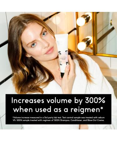 SEEN Travel Trio Set - Fragrance-Free Non-Comedogenic Hair Cream Shampoo & Conditioner for Sensitive Skin - Reduces Frizz & Protects Hair - 0.67 Fl Oz (Pack of 3 - Buy Online on GoSupps.com