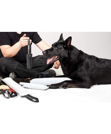 Dingo Gear Dog Toys - Durable Leather Biters for IPO Agility Training & Fun | S00226 Black 6x15 cm - Buy Online on GoSupps.com