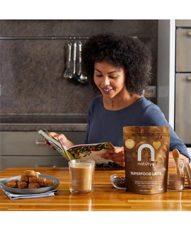 Naturya Superfood Mushroom Latte Coffee 250g - Immune System Support & Cognitive Function - Buy Online on GoSupps.com