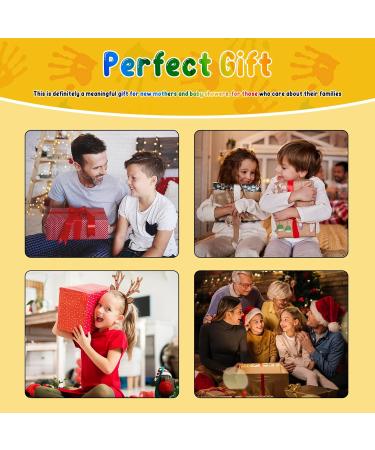Family Print Set with Souvenir Frame & Plexiglass Plates | Non-Toxic DIY Gifts for Birth & Crafts - Buy Online on GoSupps.com