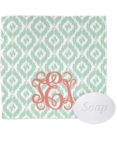 YouCustomizeIt Personalized Monogram Washcloth