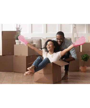 Doctor Approved Microwavable Therapy Hand Warmer Gloves for Arthritis Pain Relief - Lavender Pink Heated Gloves with Doctor Written Handbook, 1 Pair - Buy Online on GoSupps.com