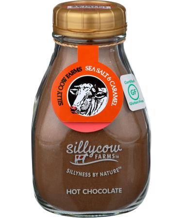Silly Cow Farms, Mix Hot Chocolate Caramel Sea Salt, 16.9 Ounce
