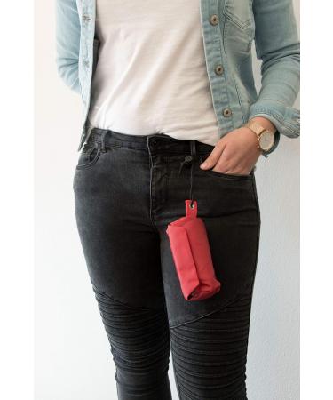 ZOLLNER24 Dog Food Bag - 6x14 cm for Dry & Wet Food - Durable Red Design for Pet Travel - Buy Online on GoSupps.com