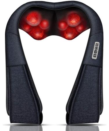 Mo Cuishle Neck Massager, Back Massager with Heat, Shiatsu Shoulder Massager for Neck Pain Back Pain Relief,Massager Neck Gifts for Thank You & Appreciation, Birthday, Relatives & Family, Anniversary Navy