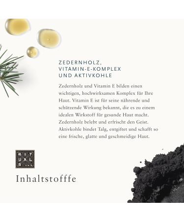 RITUALS Gel douche Homme Collection - Au bois de c dre et complexe de vitamine E - Stimulant et rafra chissant - Buy Online on GoSupps.com