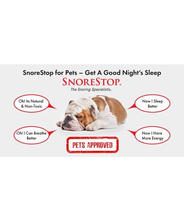 Snore Stop for Pets - Natural Anti-Snoring Solution | 40 Sprays for Dogs & Cats | Stop Snoring Aid & Sleep Remedy - B000FL43XY - Buy Online on GoSupps.com
