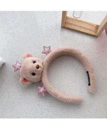 amangul Cute Stuffed Bear Shape Hairband Women Spa Wash Face Makeup Skincare Headband for Photography Halloween Hairband(Green) - Buy Online on GoSupps.com