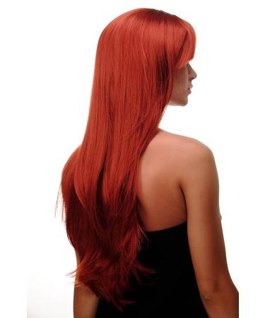 WIG ME UP Red Dark Copper Long Straight Wig - 70cm Sexy Hair | Buy Online Now! - Buy Online on GoSupps.com
