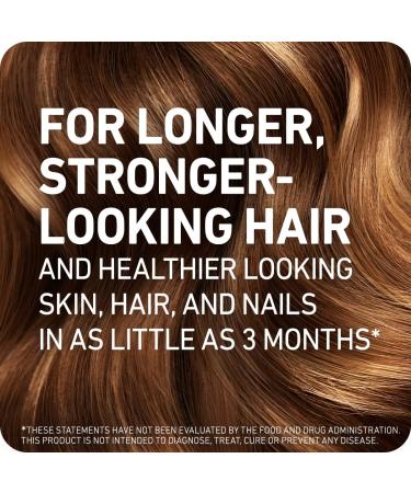 Boldify Sugar Free Biotin Gummies - 5000mcg for Hair Growth - Vegan Skin & Nails Vitamins - Natural Strawberry Flavor - 30 Day Supply - Buy Online on GoSupps.com