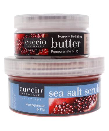 Cuccio Naturale Spa Essential Kit - Essential Oils for Soft Polished Skin - Pomegranate & Fig - International Shipping Available - Buy Online on GoSupps.com