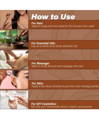 100% Pure Cold Pressed Walnut Oil 2 oz - Natural Moisturizer for Skin Body Face & Hair Growth - Ideal for Creams Lotions Lip Balm & Soap Making - Buy Online on GoSupps.com