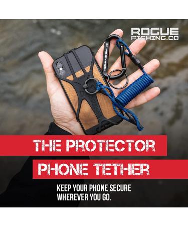 Rogue Fishing Co. The Protector Phone Tether | Use As Cell Phone Lanyard or Hiking/Boating/Kayak Tether | Phone Leash Ensures Your Phone is Safe and Protected Green - Buy Online on GoSupps.com
