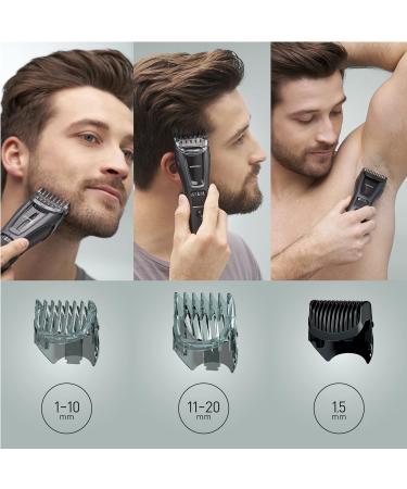 Panasonic ER-GB62 Wet & Dry Electric Trimmer for Men - 40 Cutting Lengths - Black - Buy Online on GoSupps.com