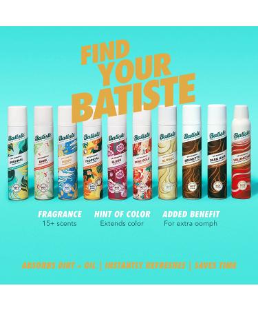 Batiste Brilliant Blonde Dry Shampoo 6.73 fl. oz. (Pack of 3) - Instant Refresh for Blonde Hair - Buy Online on GoSupps.com