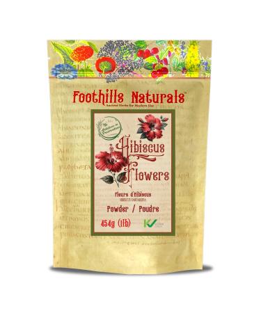 Foothills Naturals Hibiscus Powder 454g Pure