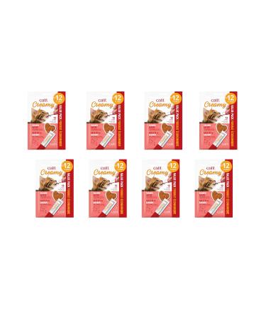 Catit Cat Treats Lickable Salmon 12 x 15 g Pack of 8 Creamy Cat Treat Lickable Cat Treats Cat Treats Healthy Soft Cat Treats Gaterie Pour Chat Kitten Treats Cat Lickable Treat Cat Snacks