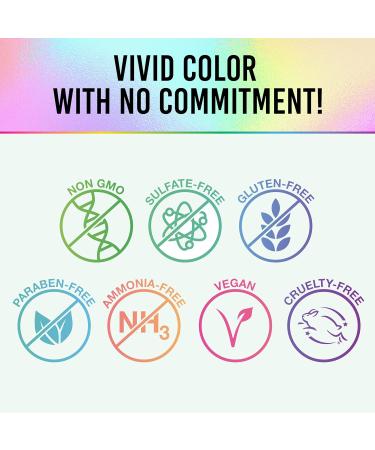 Punky Temporary Hair Color Spray Siberian White Fast-Drying Non-Sticky Non-Damaging Travel Size Hair Dye for Instant Vivid Hair Color 3.5 oz 3.5 Ounce (Pack of 1) Siberian White - Buy Online on GoSupps.com