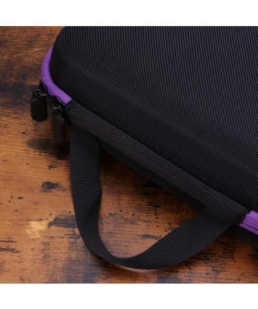 Milist 15ml EVA Essential Oils Storage Bag - Travel Bottle Holder - Violet Purple - Buy Online on GoSupps.com
