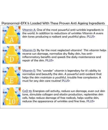 ParanormalEFX Advanced Anti-Aging Super Serum 2 oz | Boost Collagen & Elastin | Sun Damage Repair with Vitamins & Extracts - Buy Online on GoSupps.com
