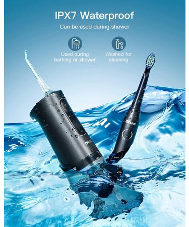 Bitvae Electric Toothbrush with Water Flosser - 4H Charge, 30 Days Use, 5 Sonic Modes, Cordless Dental Flosser Picks, 4 Brush Heads, 4 Water Jet Tips - Buy Online on GoSupps.com